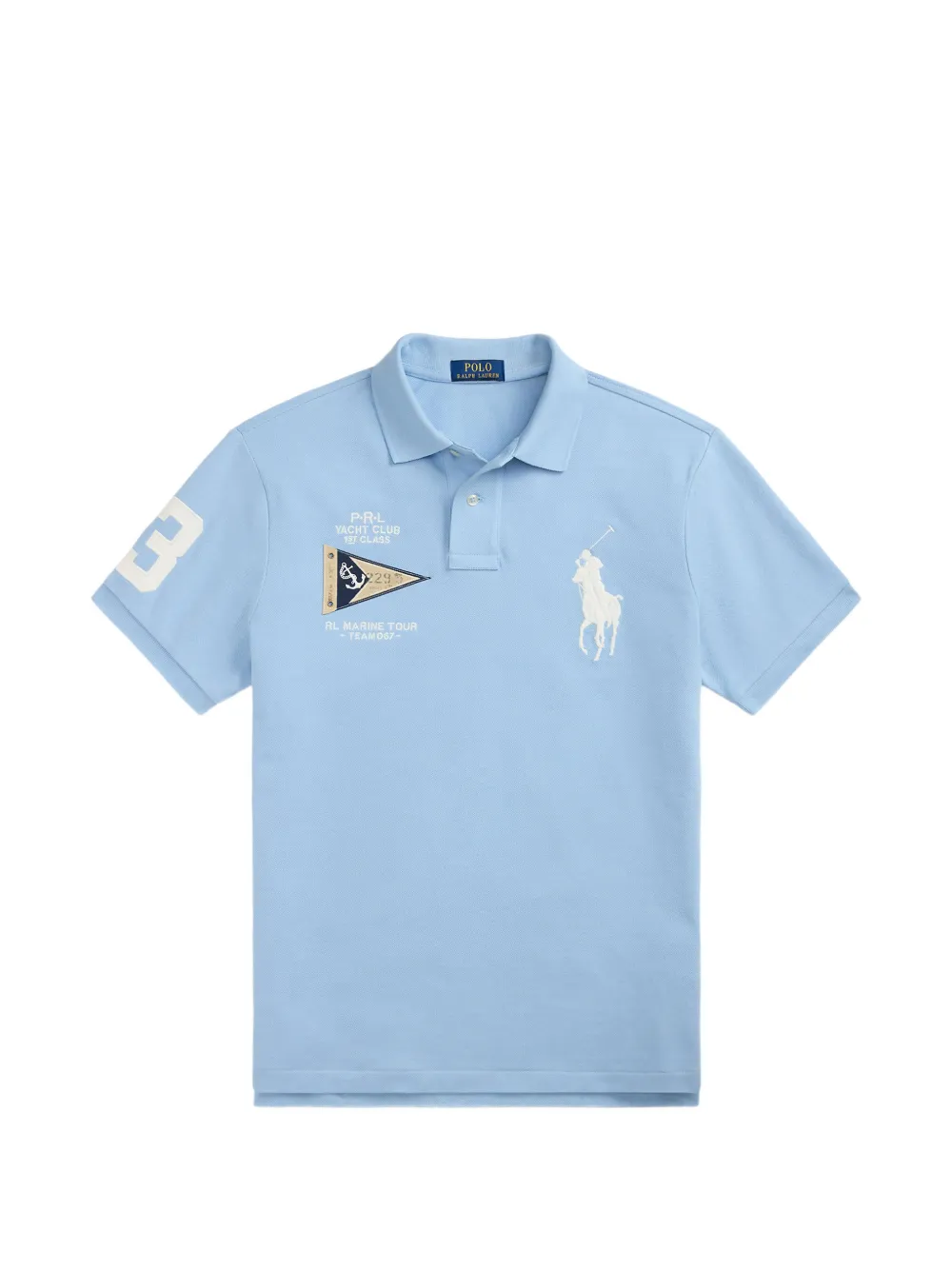 Polo Ralph Lauren Polo con logo ricamato - Blu