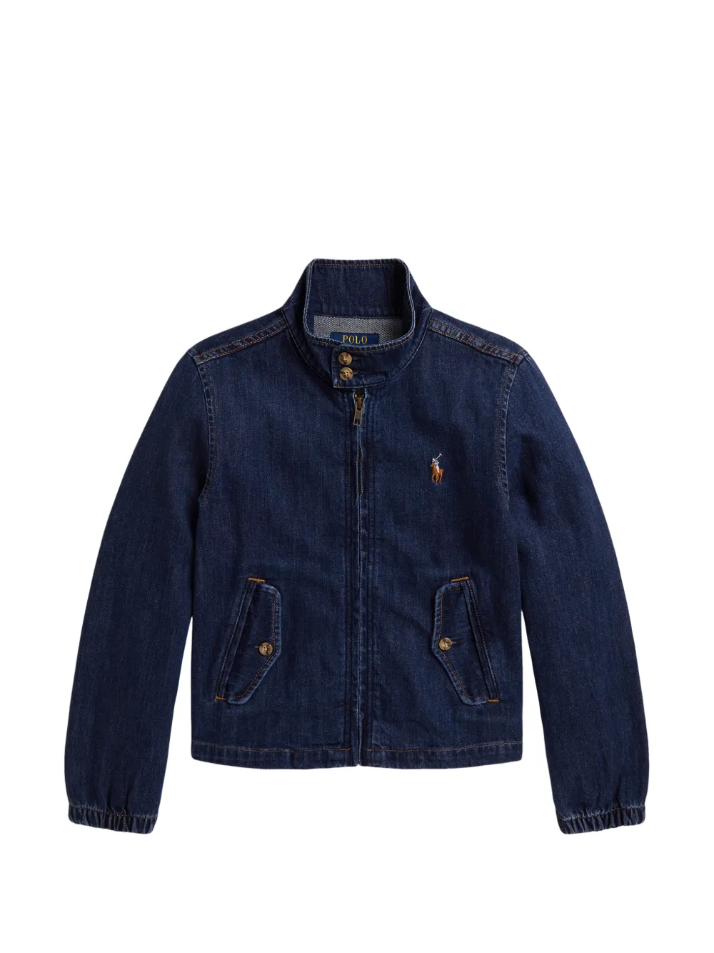 POLO RALPH LAUREN KIDS Giacca denim City - Blu