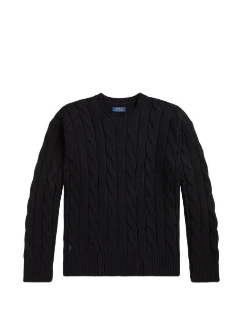 Polo Ralph Lauren Relaxed Fit cable wool-blend jumper