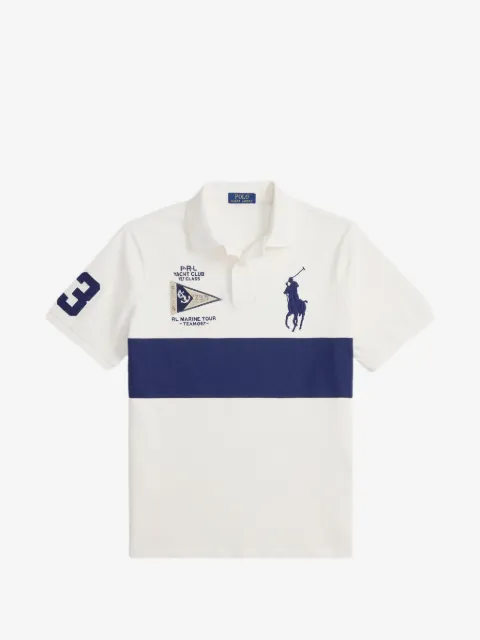 Polo Ralph Lauren nautical-flag Big-Pony polo shirt