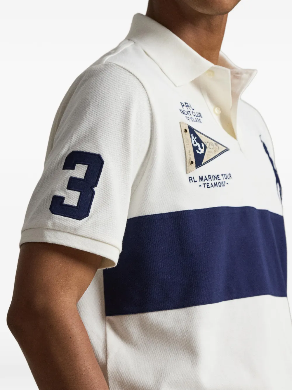 Polo Ralph Lauren Camisa polo Big-Pony com bandeira náutica | Image 5