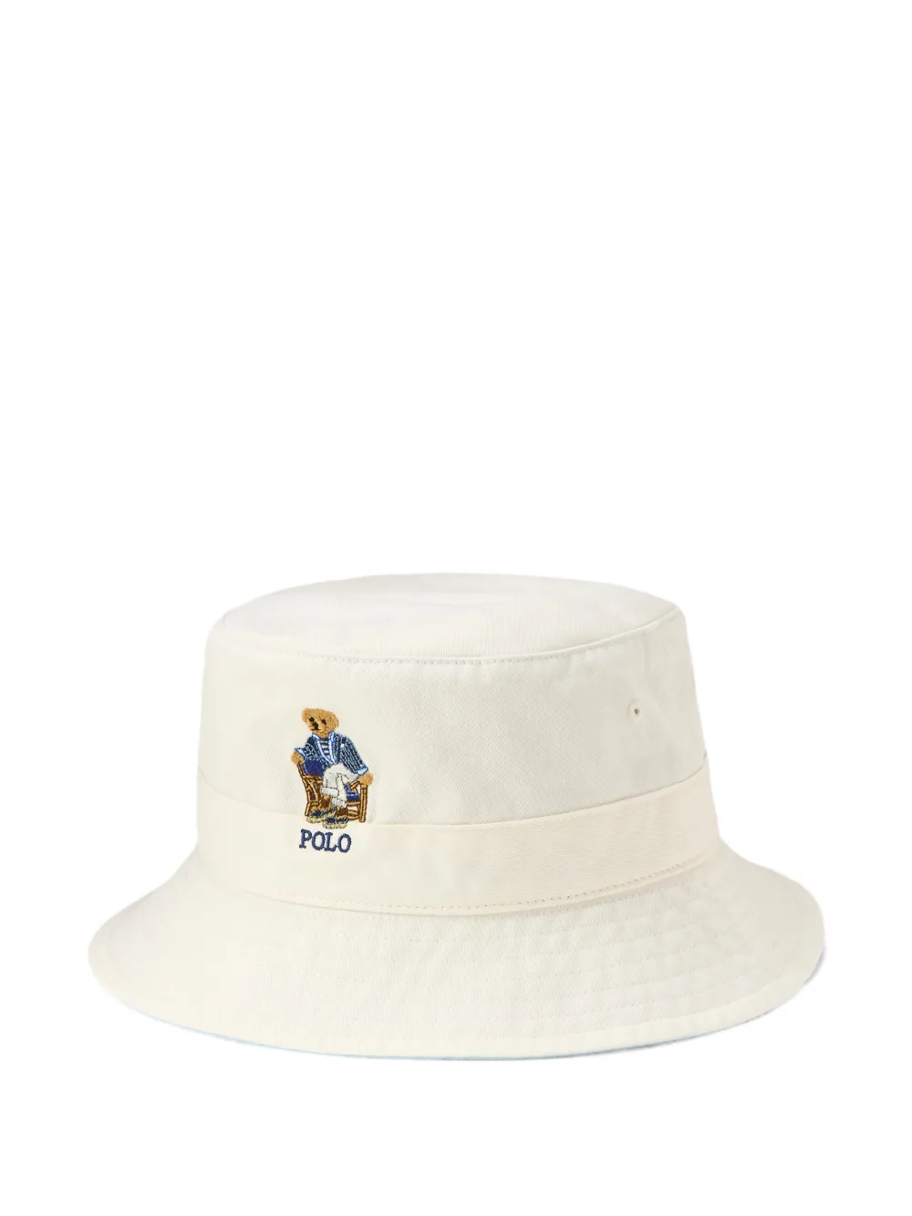 Polo Ralph Lauren Cappello bucket Loft con ricamo - Toni neutri