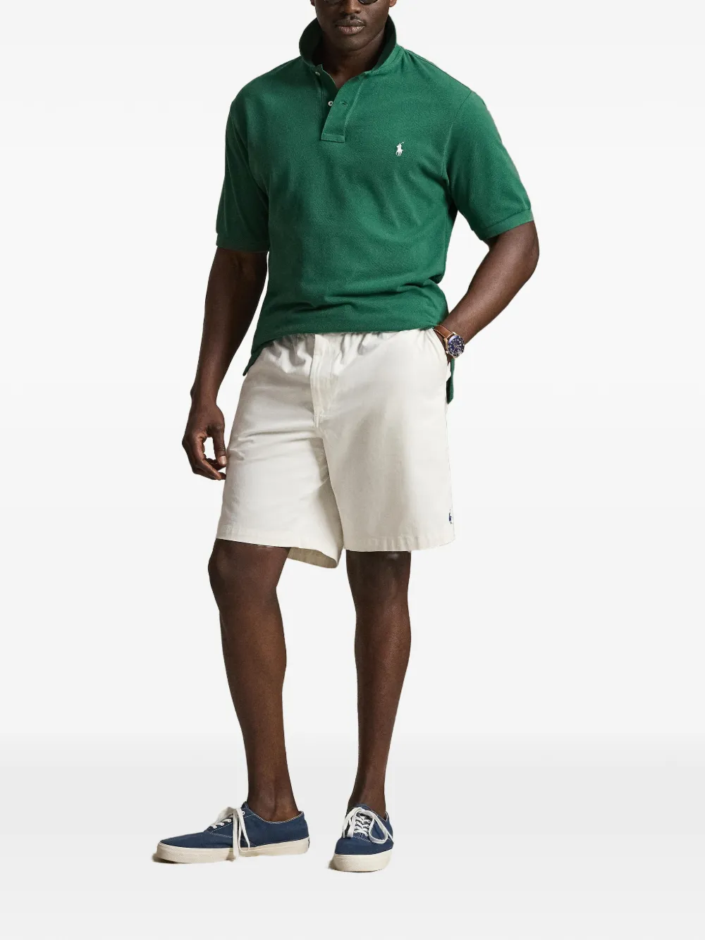 Polo Ralph Lauren Poloshirt met borduurwerk Groen