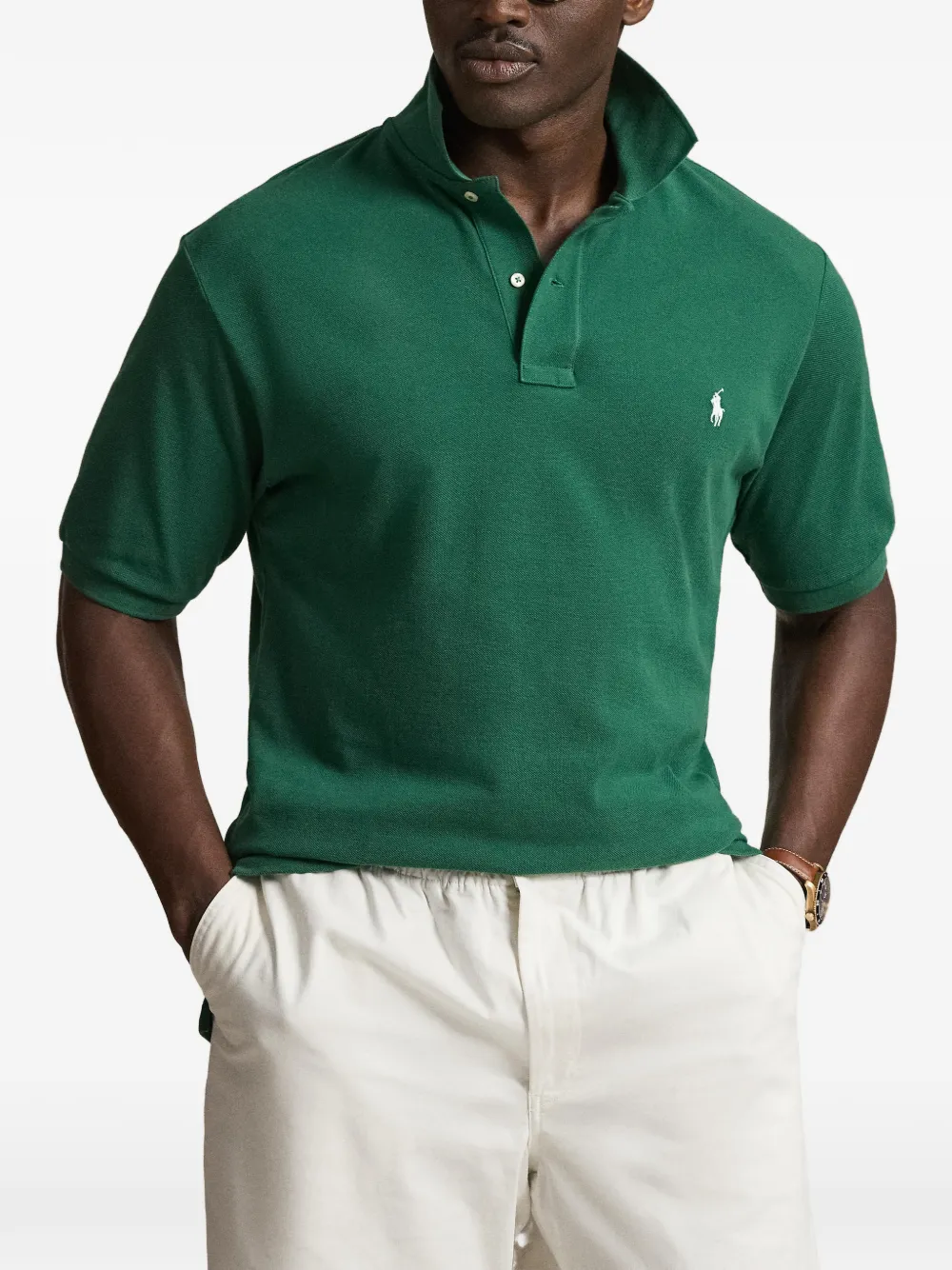 Polo Ralph Lauren Poloshirt met borduurwerk Groen
