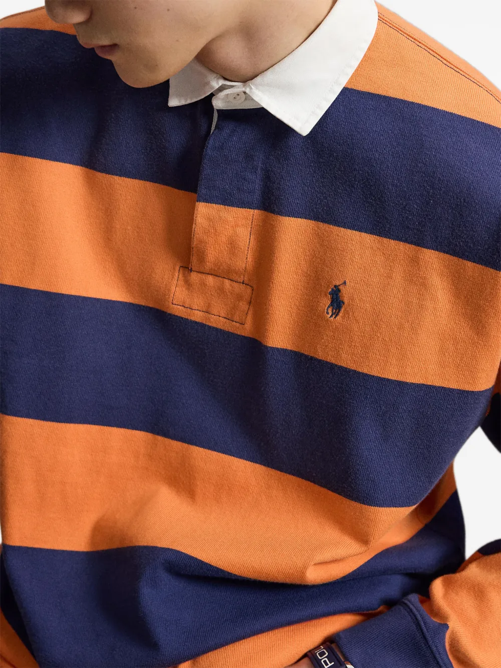 Polo Ralph Lauren Gestreept poloshirt Oranje