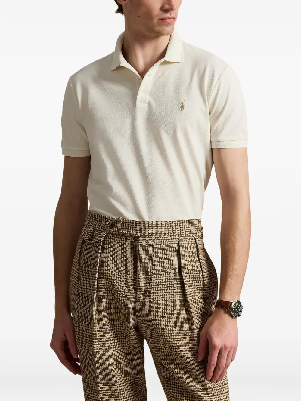 Polo Ralph Lauren Poloshirt met geborduurd logo Wit