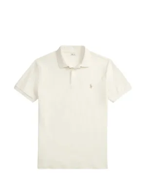 Polo Ralph Lauren 半袖ニット 白M Polo Ralph Lauren cable-knit Polo Shirt | White | FARFETCH
