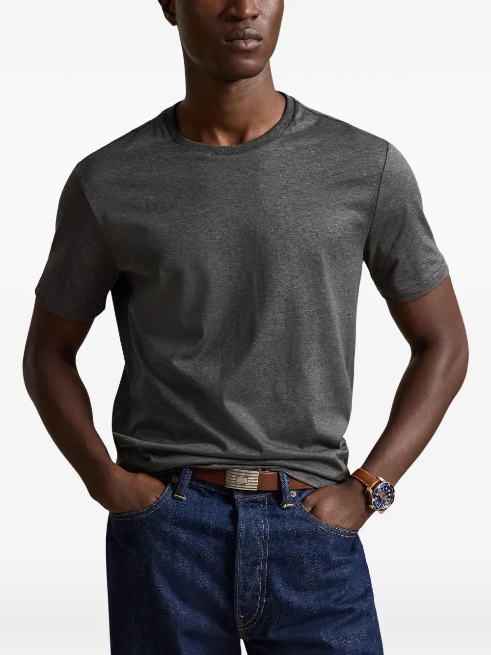 Polo Ralph Lauren T-shirt met ronde hals Grijs