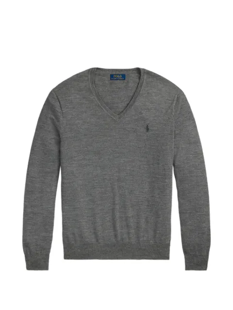 Polo Ralph Lauren pull à logo brodé
