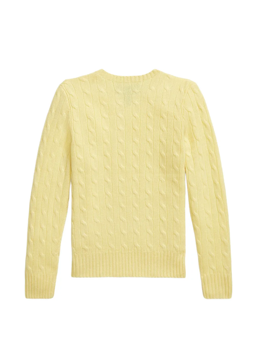 Cable-Knit Crewneck Sweater