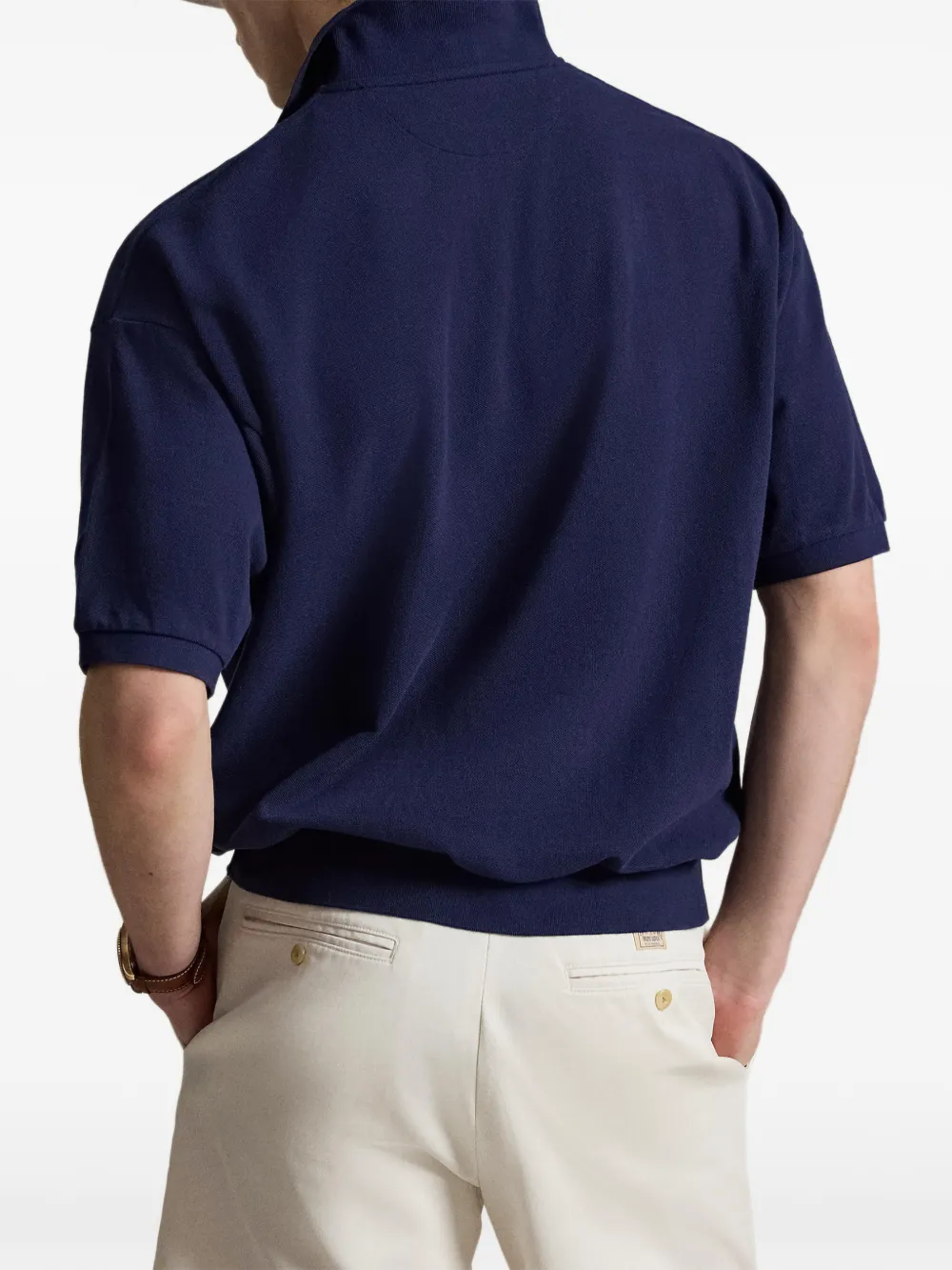Polo Ralph Lauren Poloshirt met borduurwerk Blauw