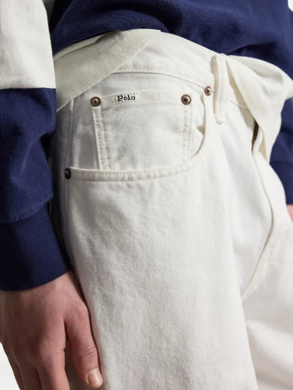 Polo Ralph Lauren Rivington Relaxed Jeans | White | FARFETCH