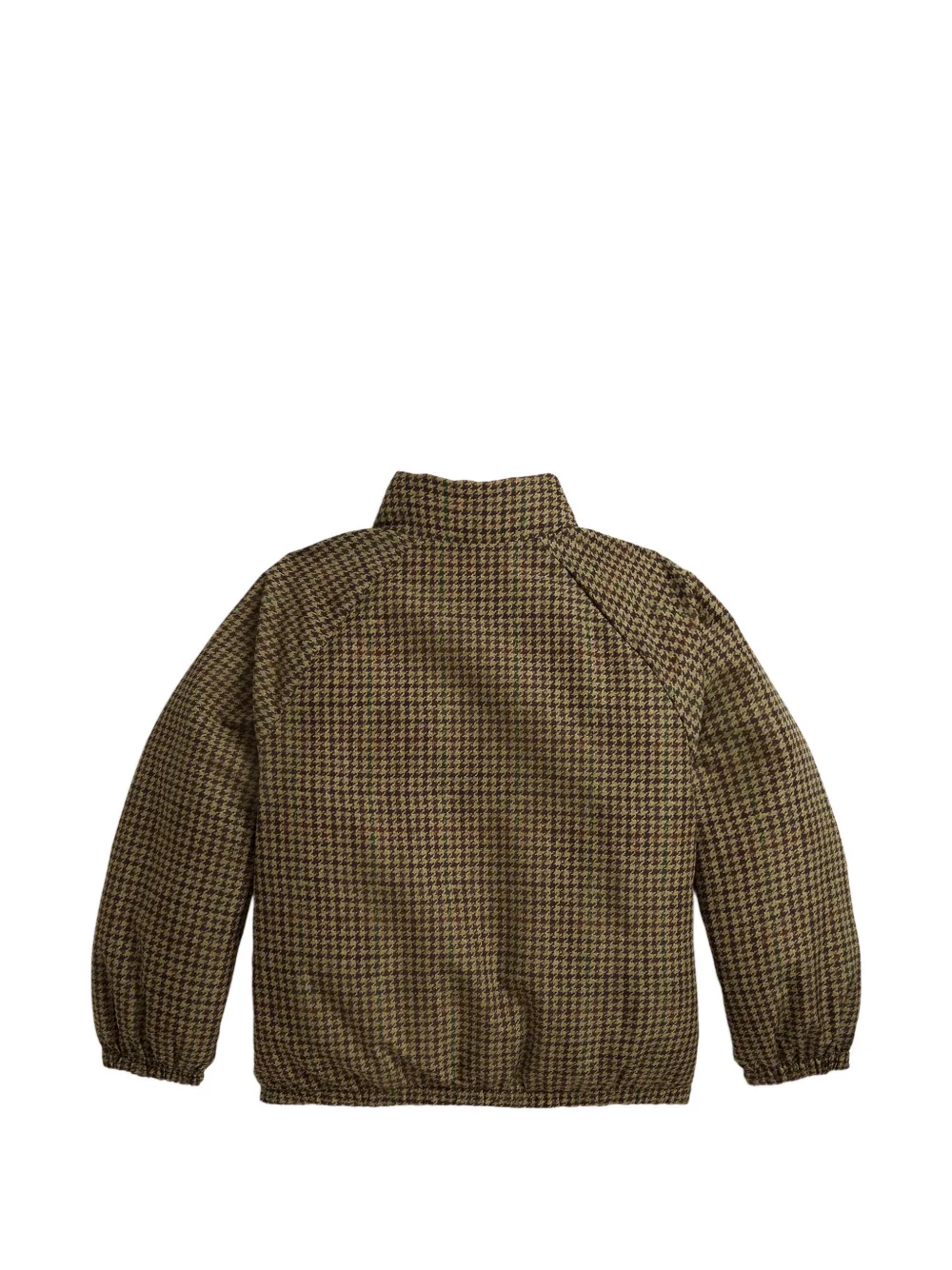 POLO RALPH LAUREN KIDS Donsjack met tweed-print Bruin