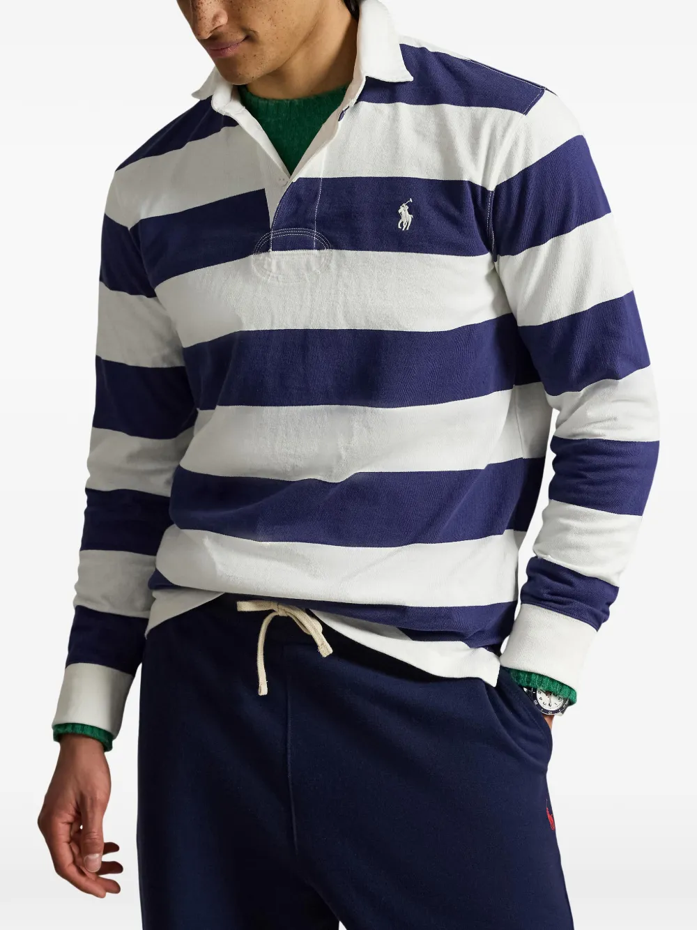Polo Ralph Lauren Gestreept poloshirt Blauw