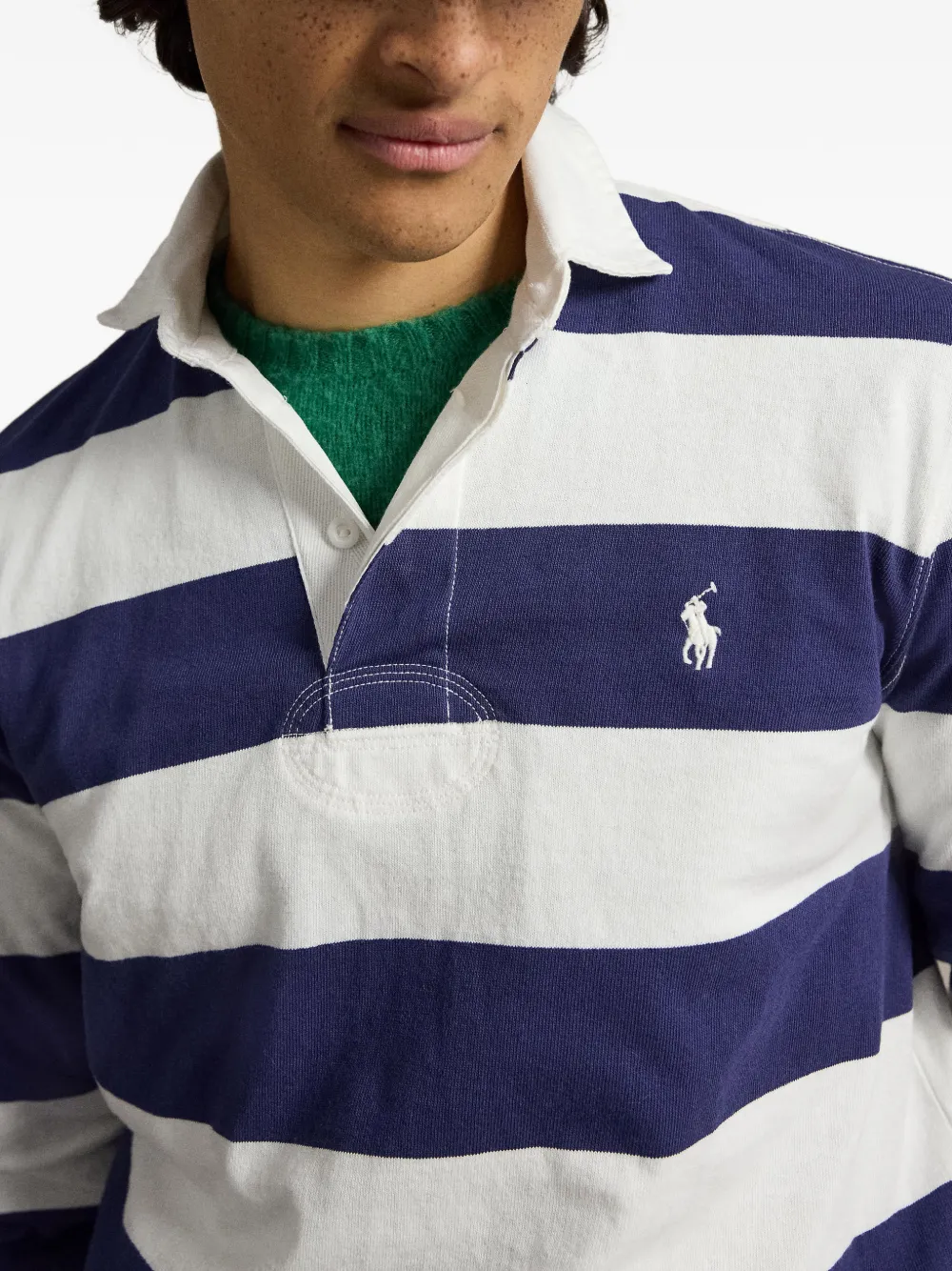 Polo Ralph Lauren Gestreept poloshirt Blauw