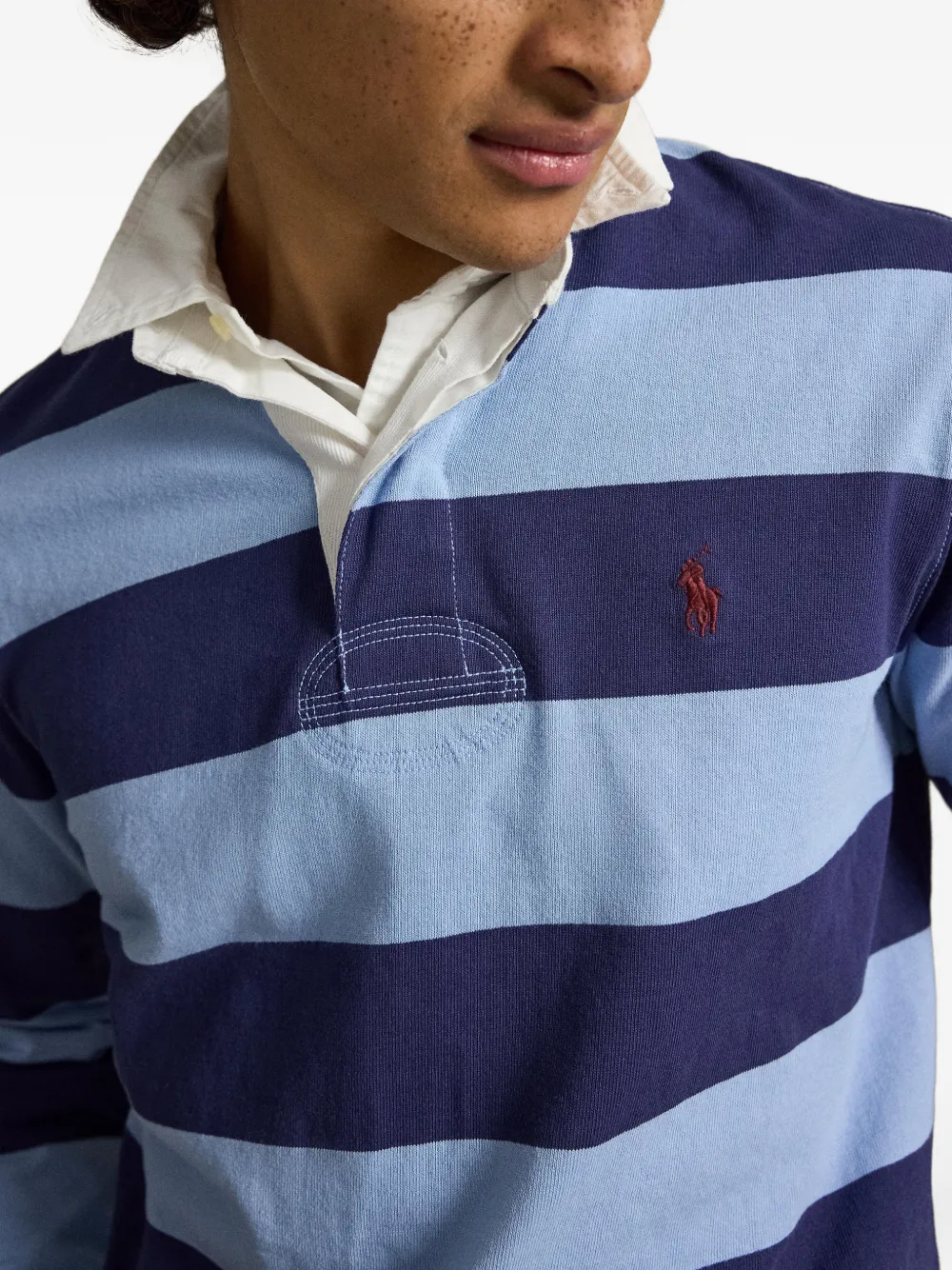 Polo Ralph Lauren Gestreept poloshirt Blauw