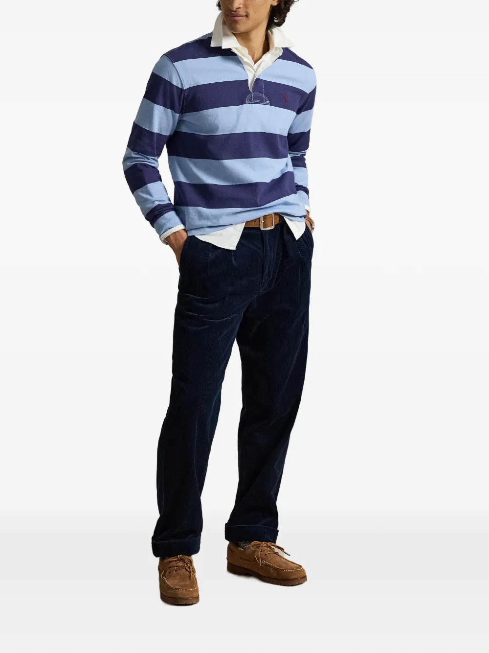 Polo Ralph Lauren Gestreept poloshirt Blauw