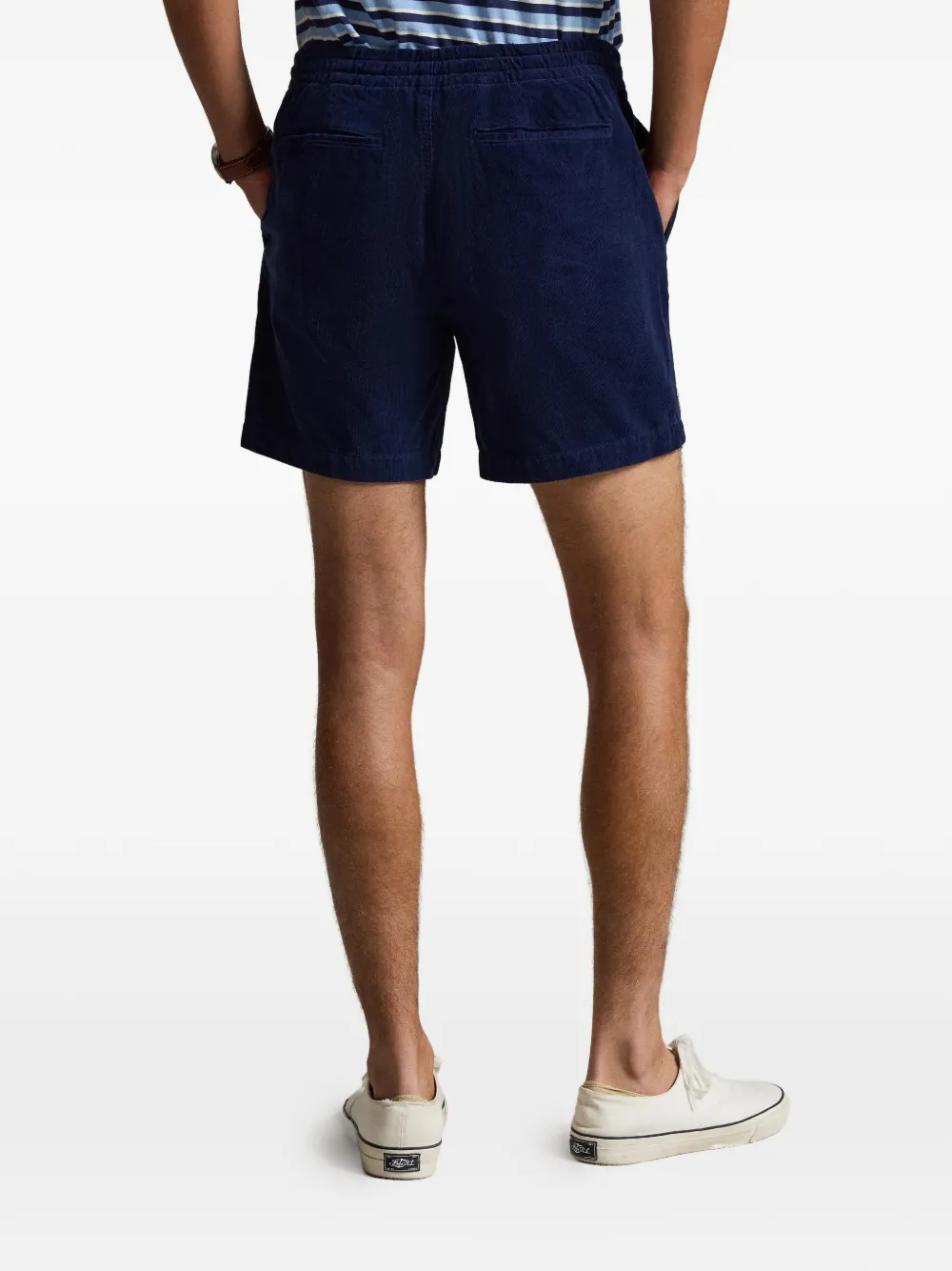 Polo Ralph Lauren Shorts met trekkoordtaille Blauw