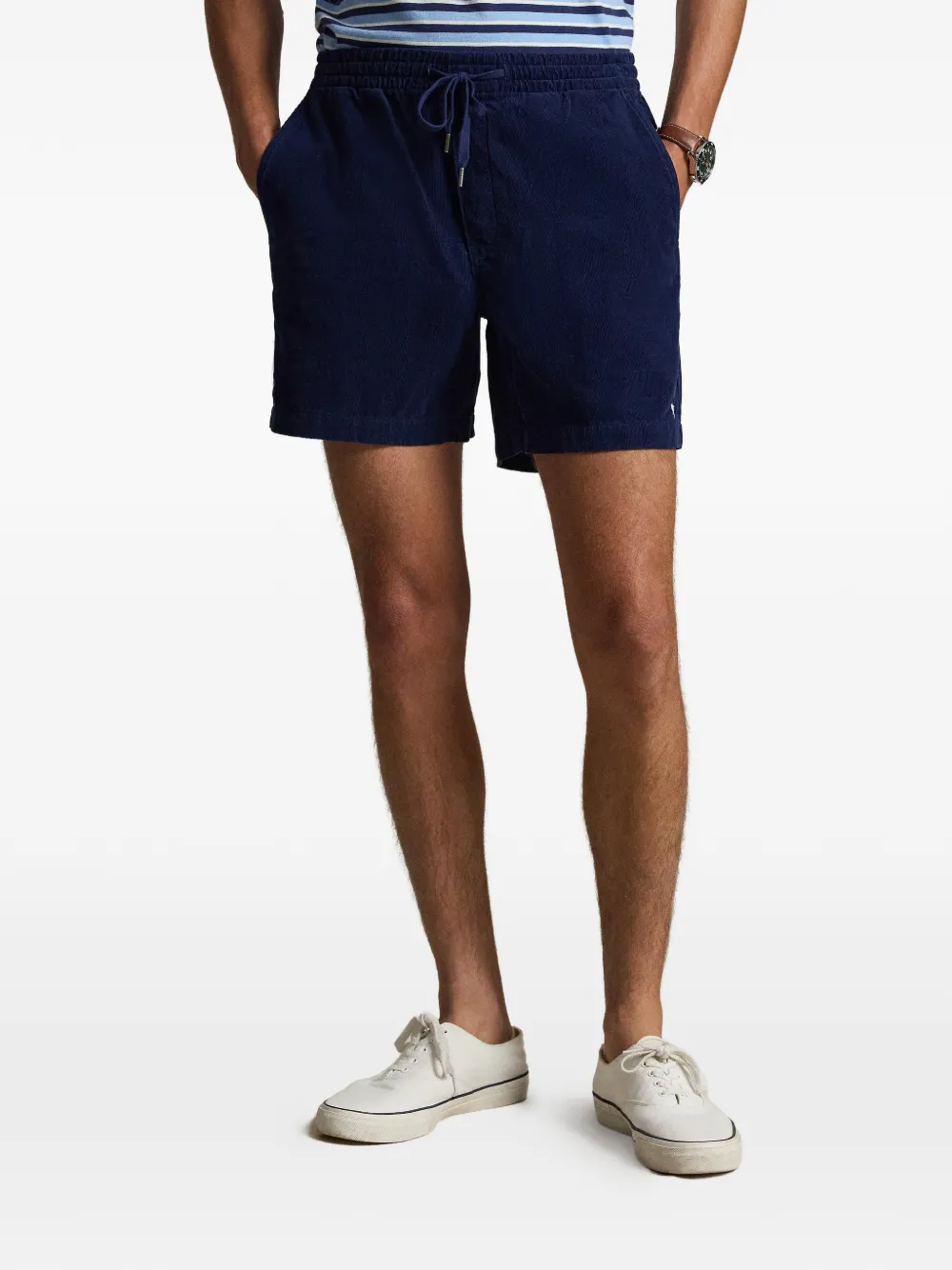 Polo Ralph Lauren Shorts met trekkoordtaille Blauw