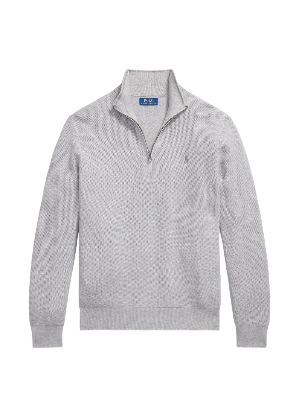 Polo Ralph Lauren Strickpullover mit Reißverschluss - Grau