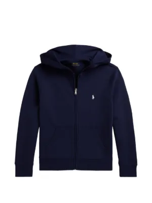 POLO RALPH LAUREN KIDS Polo Pony zip-up Hoodie | Grey | FARFETCH