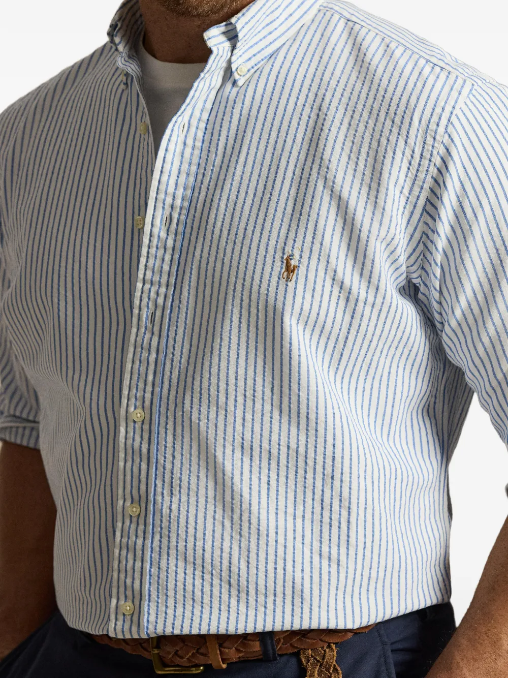 Polo Ralph Lauren Gestreept overhemd Wit