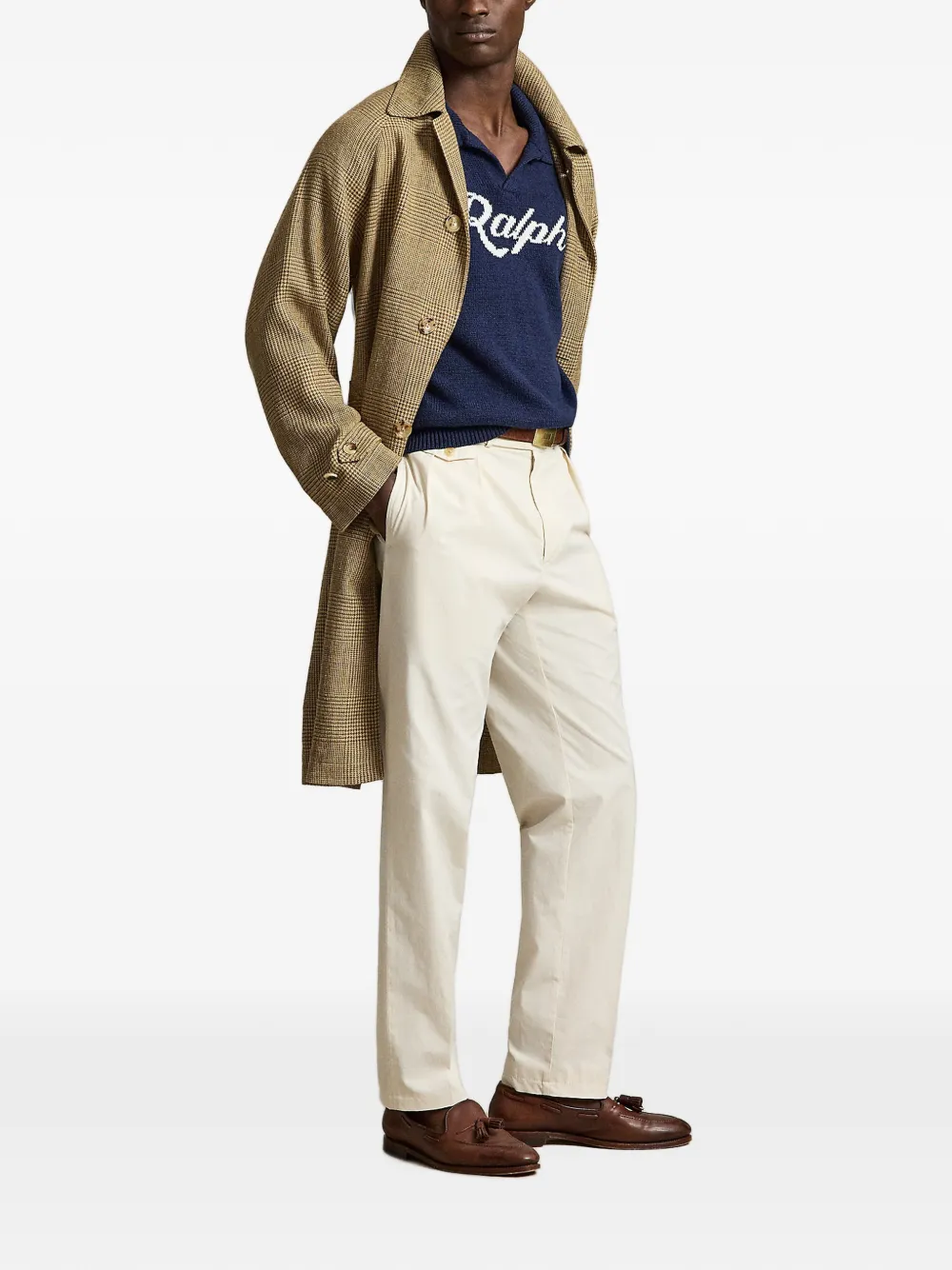 Polo Ralph Lauren Katoenen plooibroek Beige