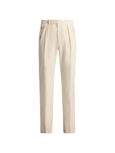 Polo Ralph Lauren double-pleated cotton trousers