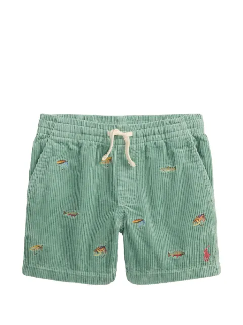 POLO RALPH LAUREN KIDS bermudas con bordado Polo Prepster