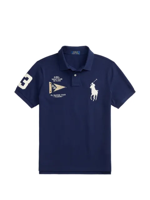 Polo Ralph Lauren Poloshirt mit Logo-Patch