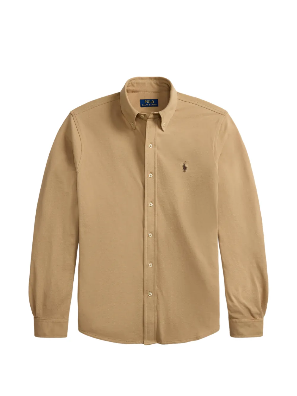 Polo Ralph Lauren button-down embroidered shirt - Toni neutri