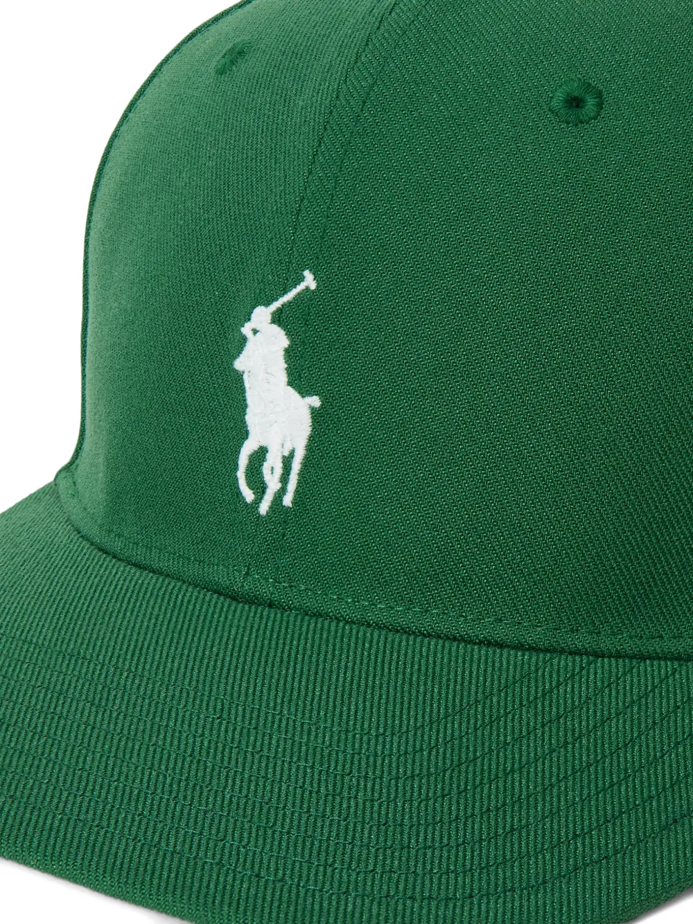 Polo Ralph Lauren Pet met borduurwerk Groen