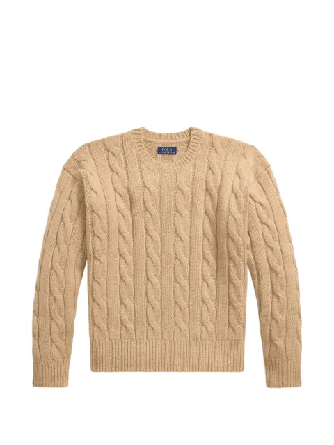 Polo Ralph Lauren Relaxed Fit cable wool-blend jumper