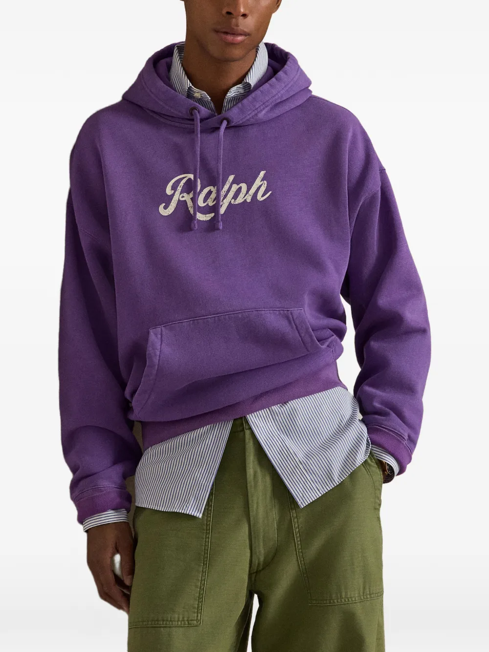 Polo Ralph Lauren The Ralph hoodie met logo Paars