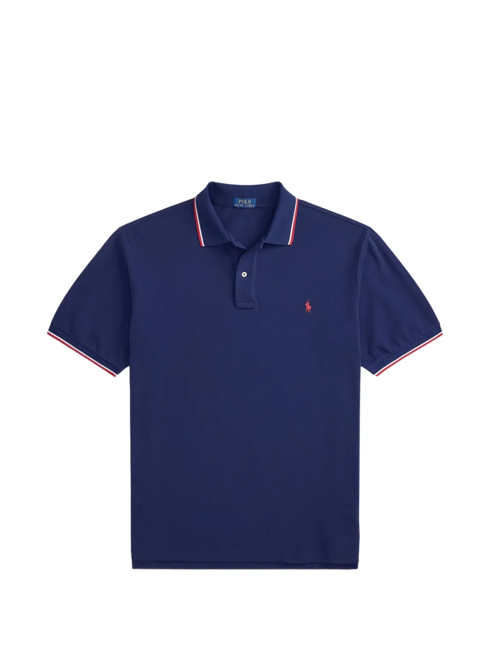 Polo Ralph Lauren Poloshirt mit Pony-Stickerei - Blau