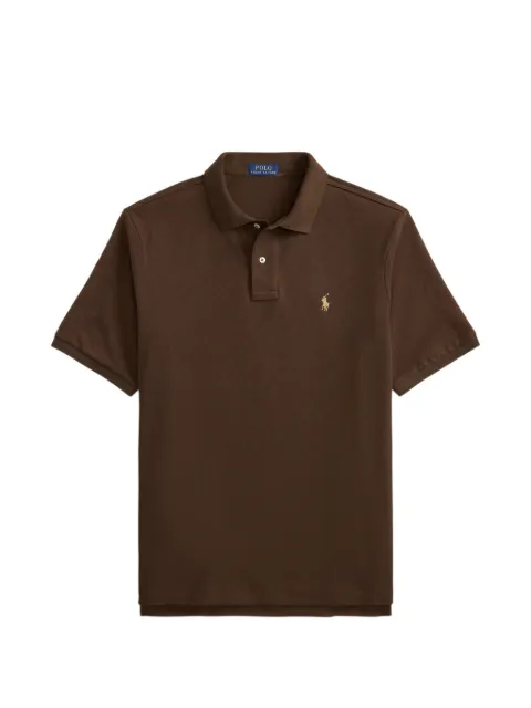 Polo Ralph Lauren mesh-knit embroidered-logo polo shirt