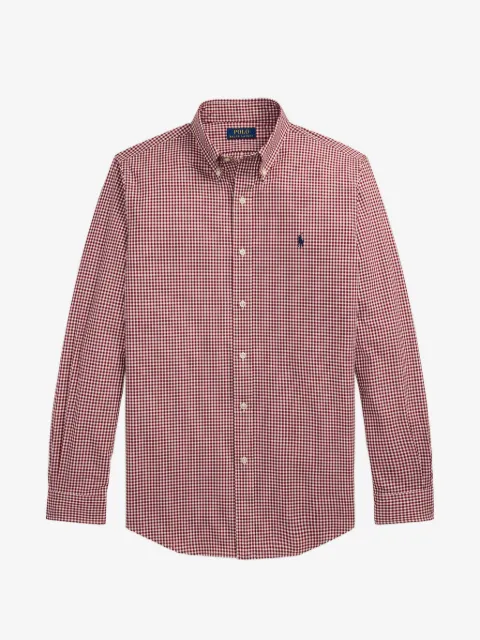 Polo Ralph Lauren camisa con motivo de cuadros gingham