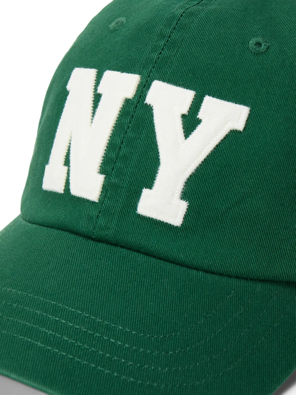 Polo Ralph Lauren Twill pet met NY-patch Groen