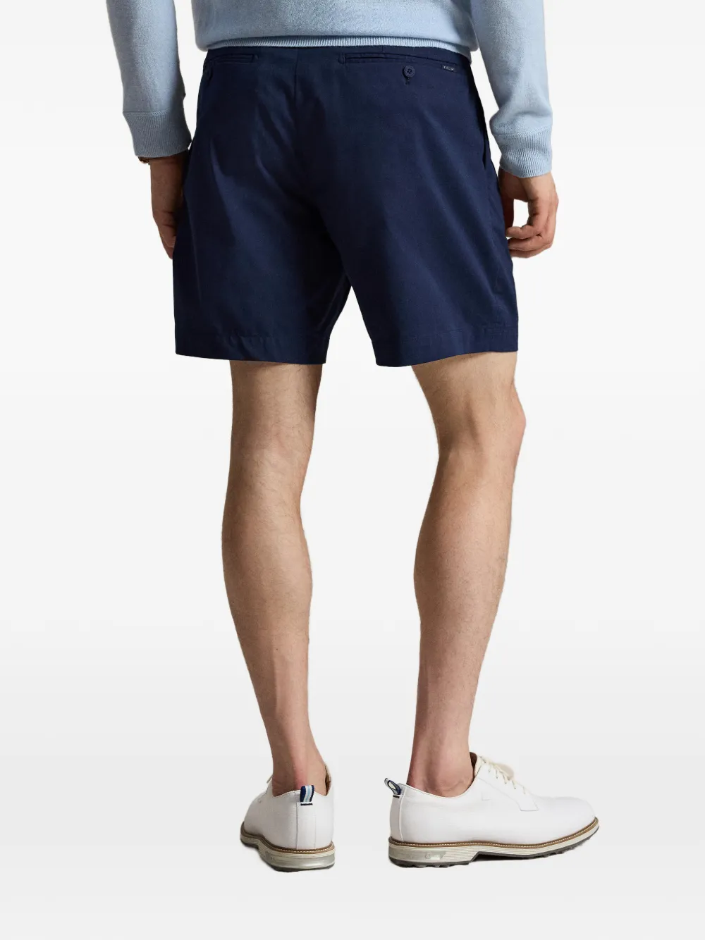 RLX Ralph Lauren Geplooide shorts Blauw
