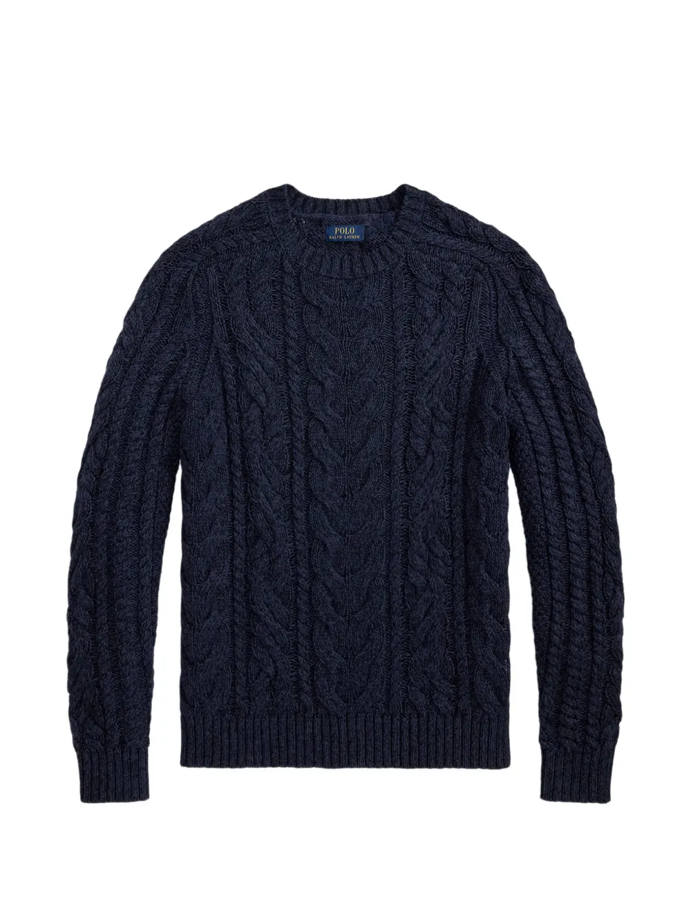Polo Ralph Lauren Aran Strickpullover - Blau