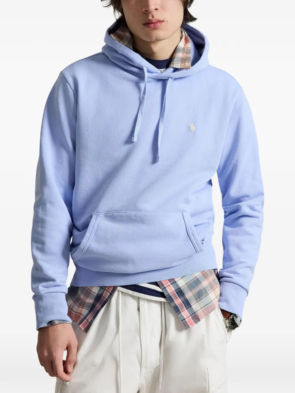 Polo Ralph Lauren Hoodie met geborduurd logo Blauw