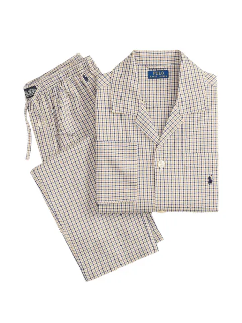 Polo Ralph Lauren pijama con monograma estampado
