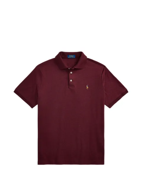 Polo Ralph Lauren playera tipo polo bordada con tres botones