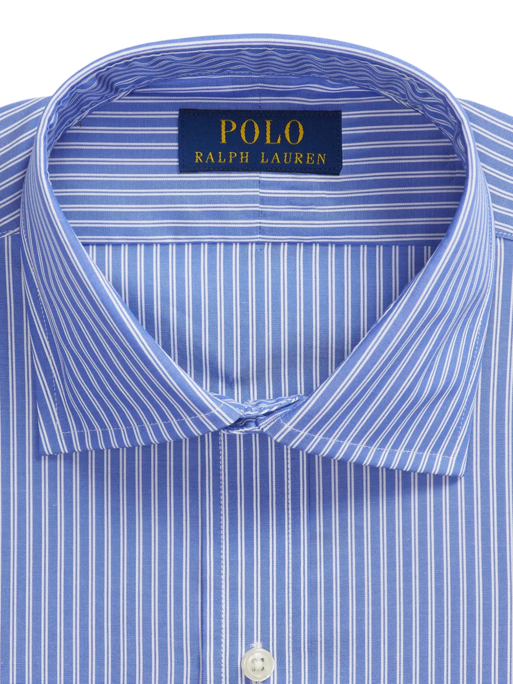 Polo Ralph Lauren Regent gestreept popeline overhemd Blauw