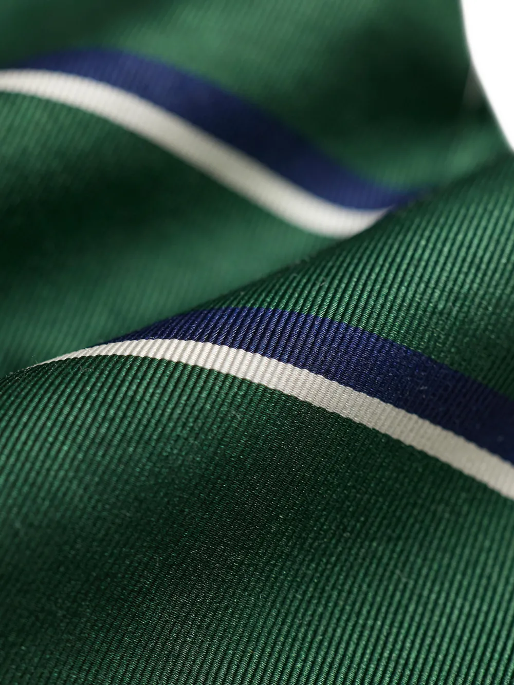 Polo Ralph Lauren Mogador gestreepte stropdas Groen