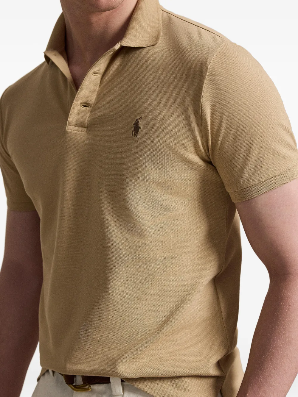 Polo Ralph Lauren Poloshirt met logo Beige