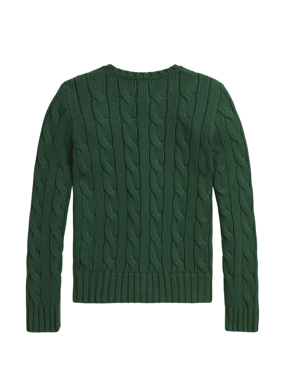 POLO RALPH LAUREN KIDS Kabelgebreid vest Groen