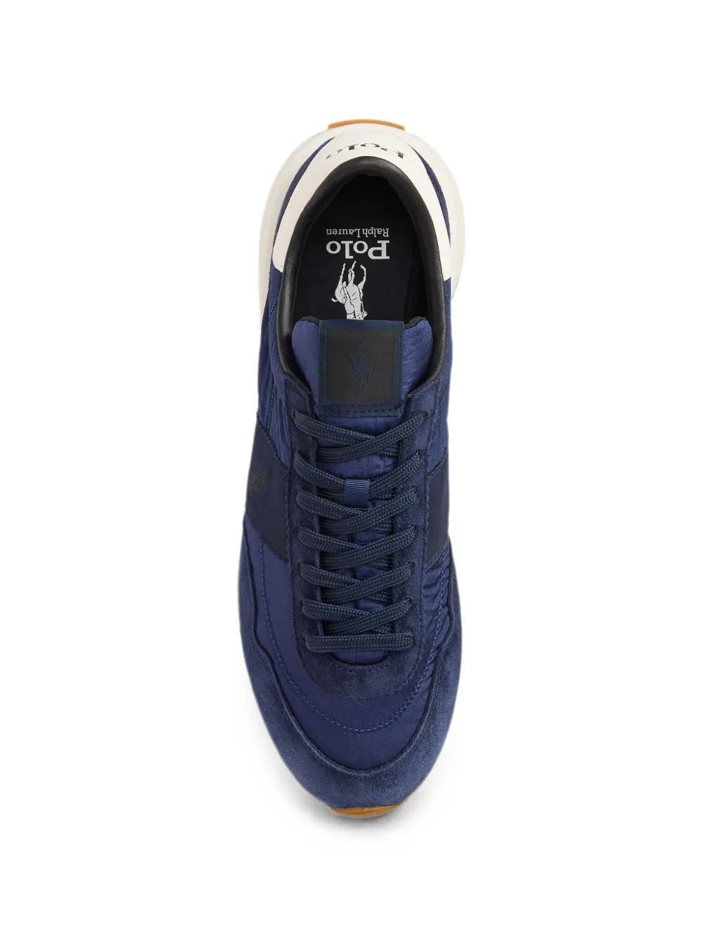 Polo Ralph Lauren Train 89 sneakers met vlakken Blauw