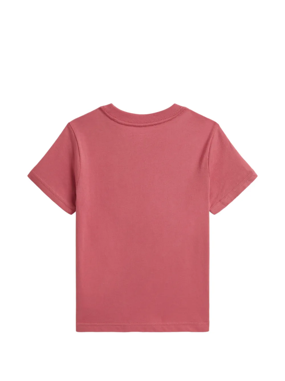 POLO RALPH LAUREN KIDS T-shirt met teddybeerprint Roze
