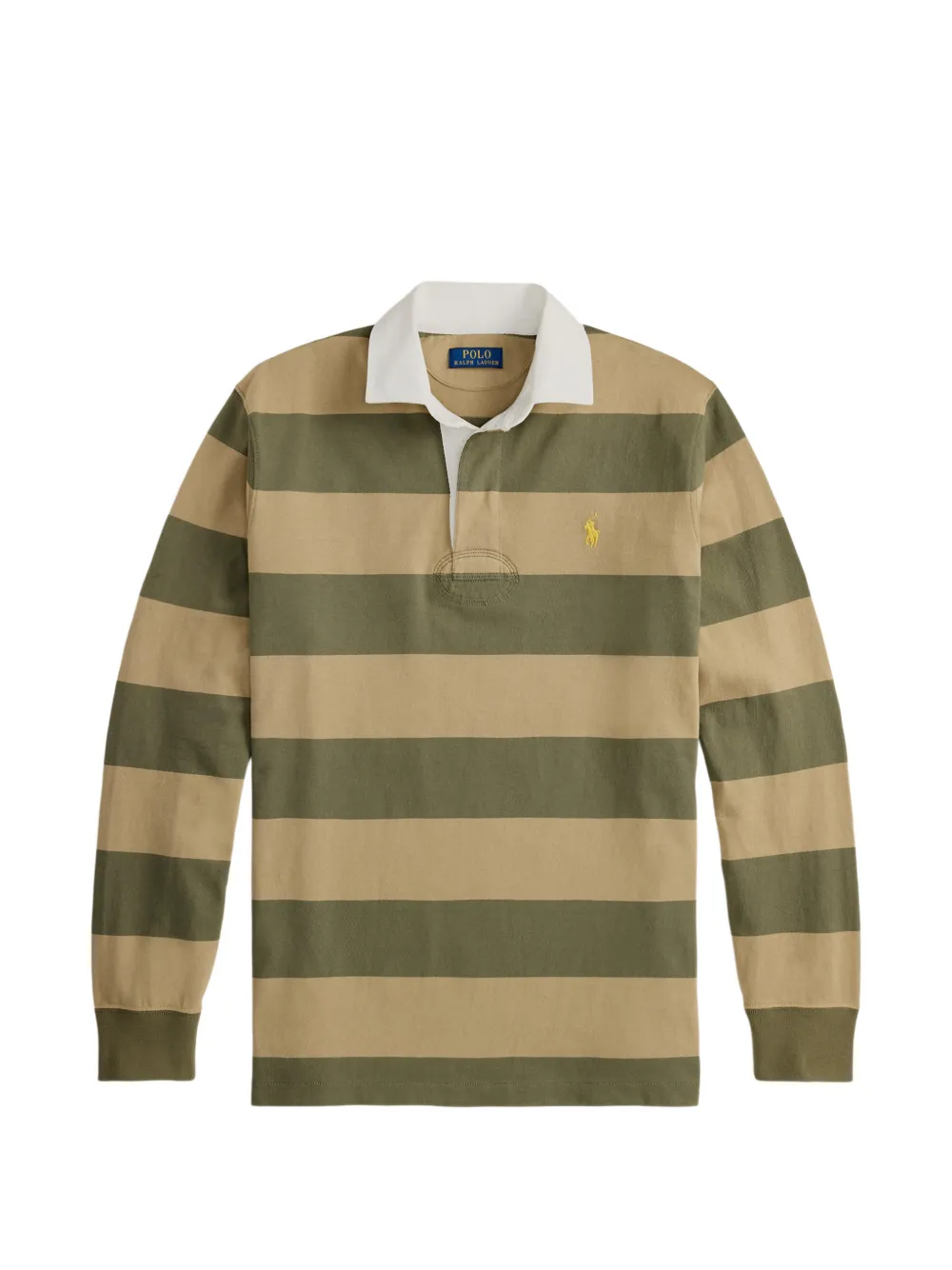 Polo Ralph Lauren Gestreiftes Poloshirt - Grün